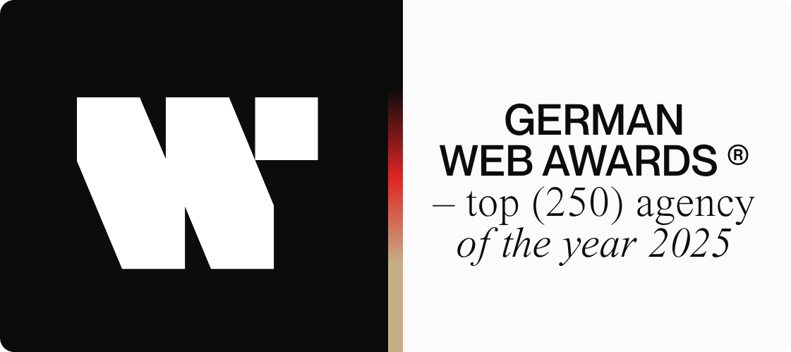 InnoGE ist Gewinner des German Web Awards 2025